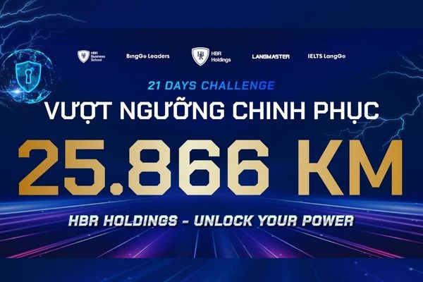 Tập thể HBR Holdings đã vượt ngưỡng thành công 25866 km