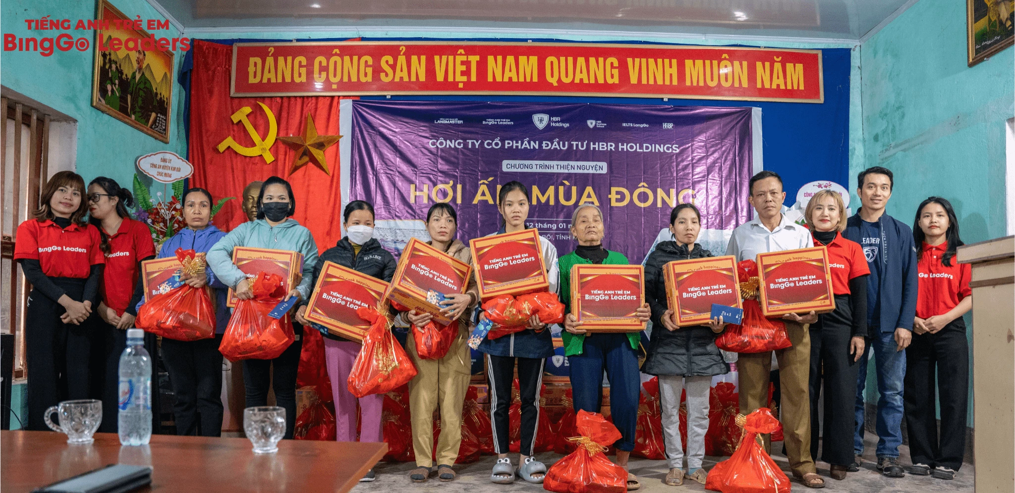 Lan tỏa giá trị nhân văn cùng BingGo Leaders với chương trình “Hơi Ấm Mùa Đông”