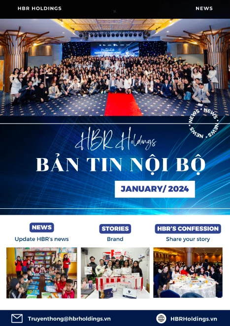 BẢN TIN NỘI BỘ HBR HOLDINGS THÁNG 1 2024